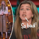 Kelly Clarkson Details TERRIBLE Wardrobe Malfunction That Basically Left Her Totally Exposed On Stage!