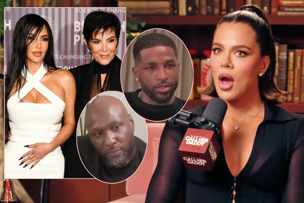 Khloé Kardashian Says Kim & Kris Knew About Exes Cheating On Her Before She Did!