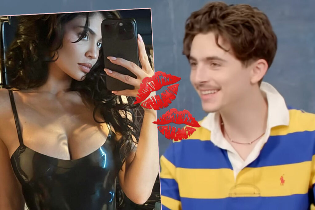 Kylie Jenner & Timothée Chalamet Couldn’t Keep Their Hands -- And Lips -- Off Each Other At Coachella!
