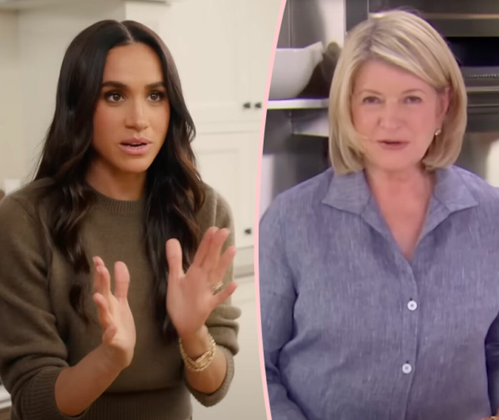 Martha Stewart Totally Shades Meghan Markle's New Cooking Show! Brutal!