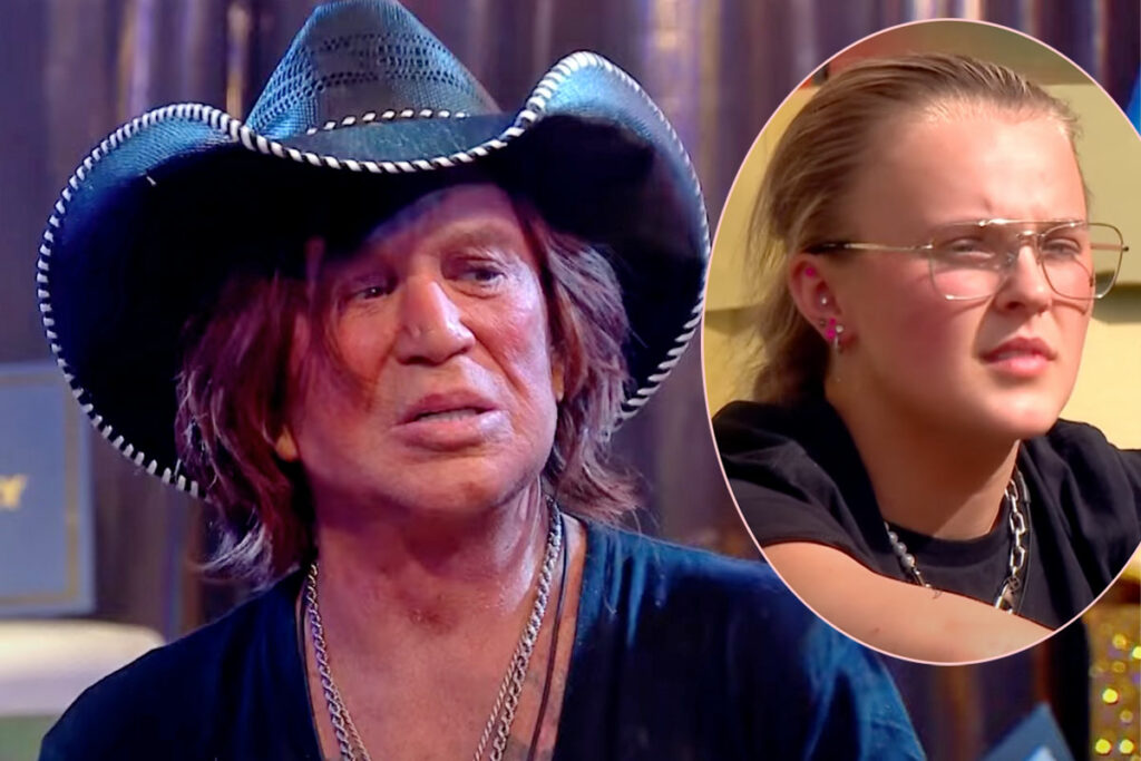 Mickey Rourke May SUE Celebrity Big Brother UK After Getting Booted For JoJo Siwa Homophobia & More