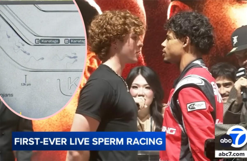 Men Are Coming To Participate... In A VERY Real Sperm Race!