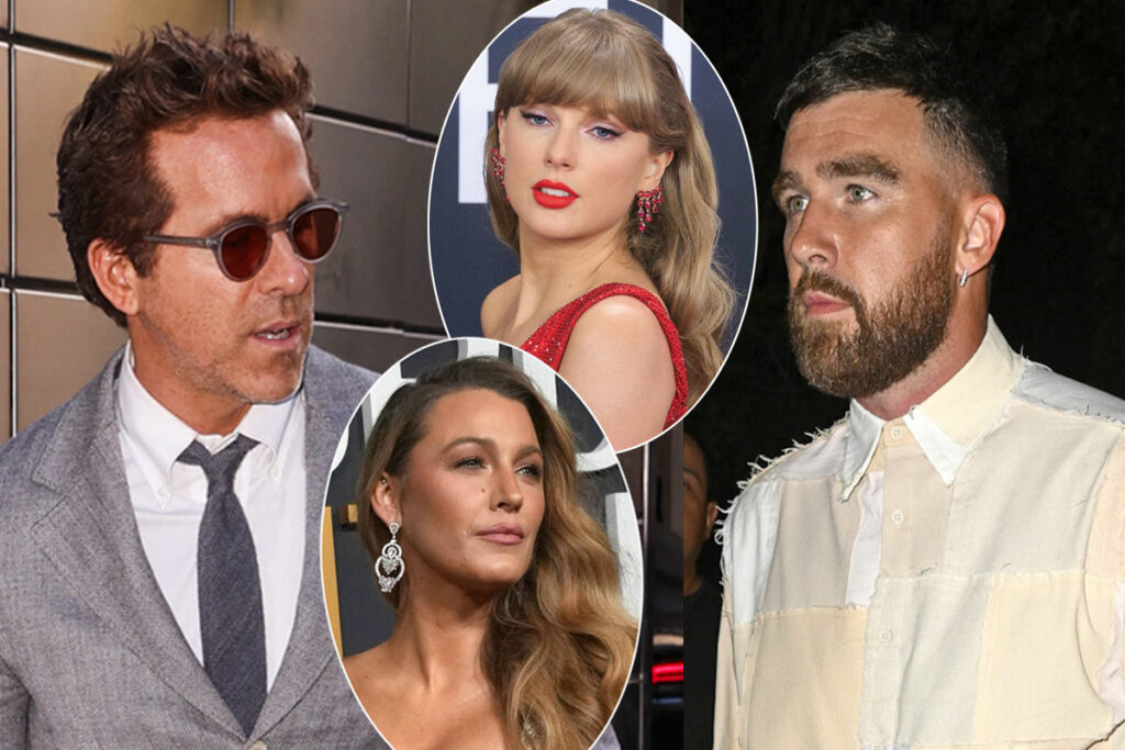 Why Travis Kelce REALLY Unfollowed Ryan Reynolds -- Are Taylor Swift & Blake Lively DUNZO?!