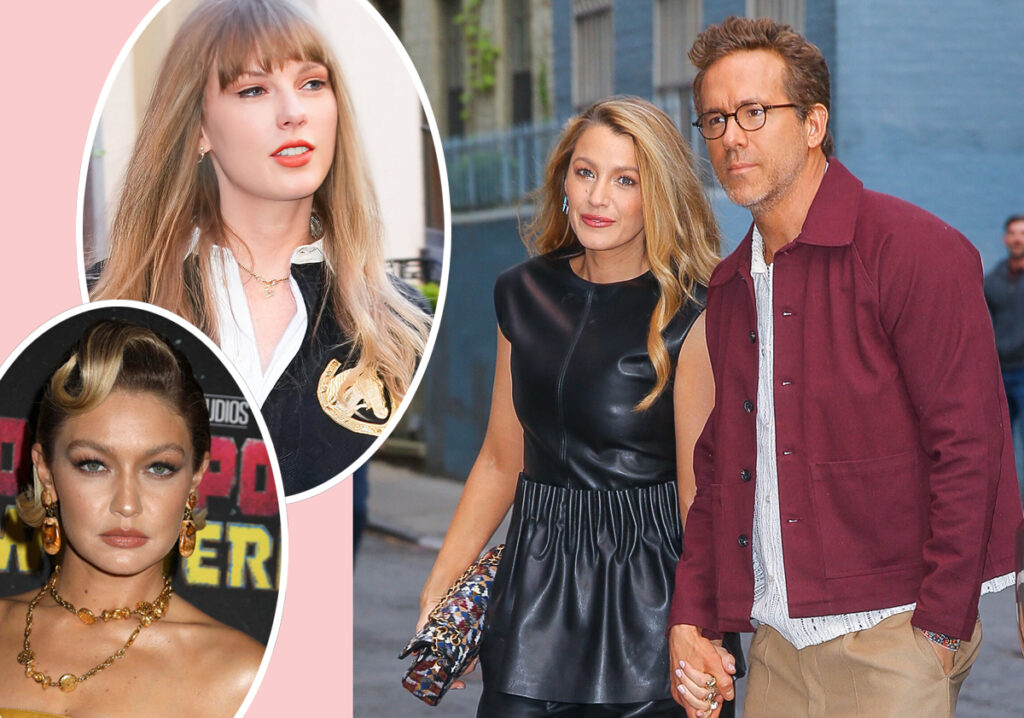 Blake Lively Ryan Reynolds Iced Out Taylor Swift Gigi Hadid Friends