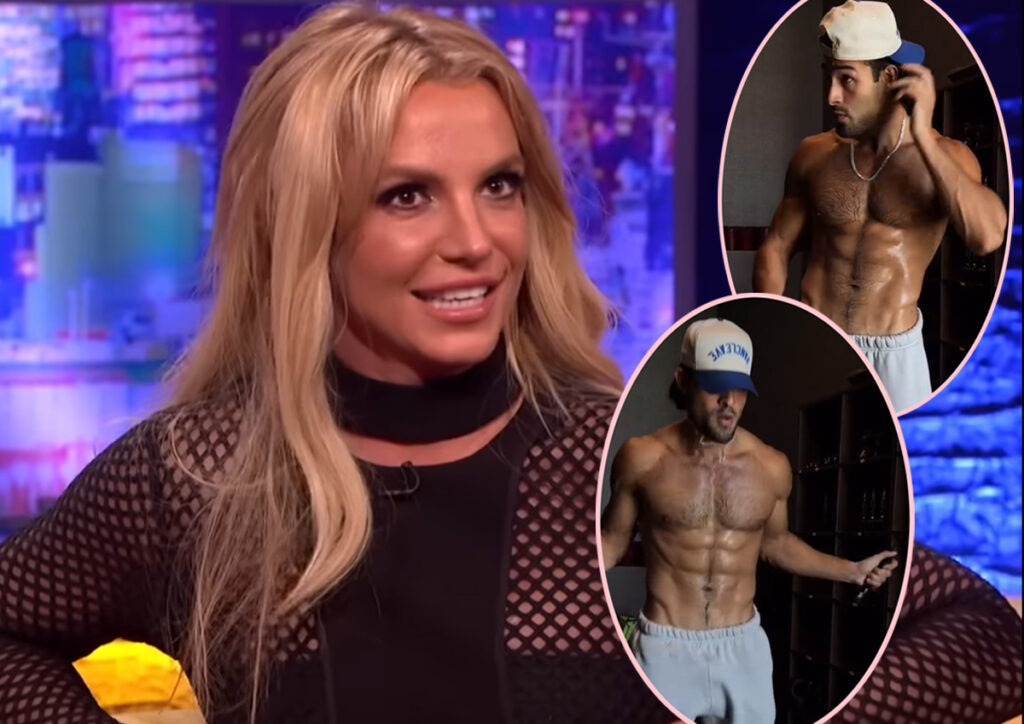 Britney Spears Fans' Jaws Drop Seeing Sam Asghari's Bouncing Bulge In Jump Rope Video!