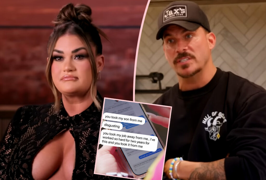 Brittany Cartwright Reveals Jax Taylor's 'Rage Texts' From Rehab