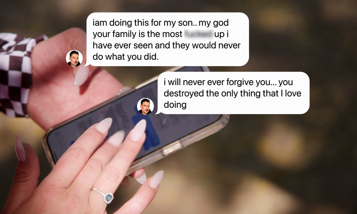 Brittany Cartwright Reveals Jax Taylor's 'Rage Texts' From Rehab