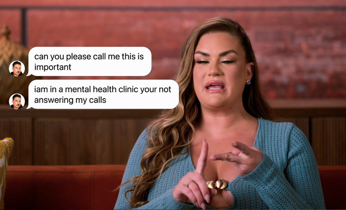Brittany Cartwright Reveals Jax Taylor's 'Rage Texts' From Rehab