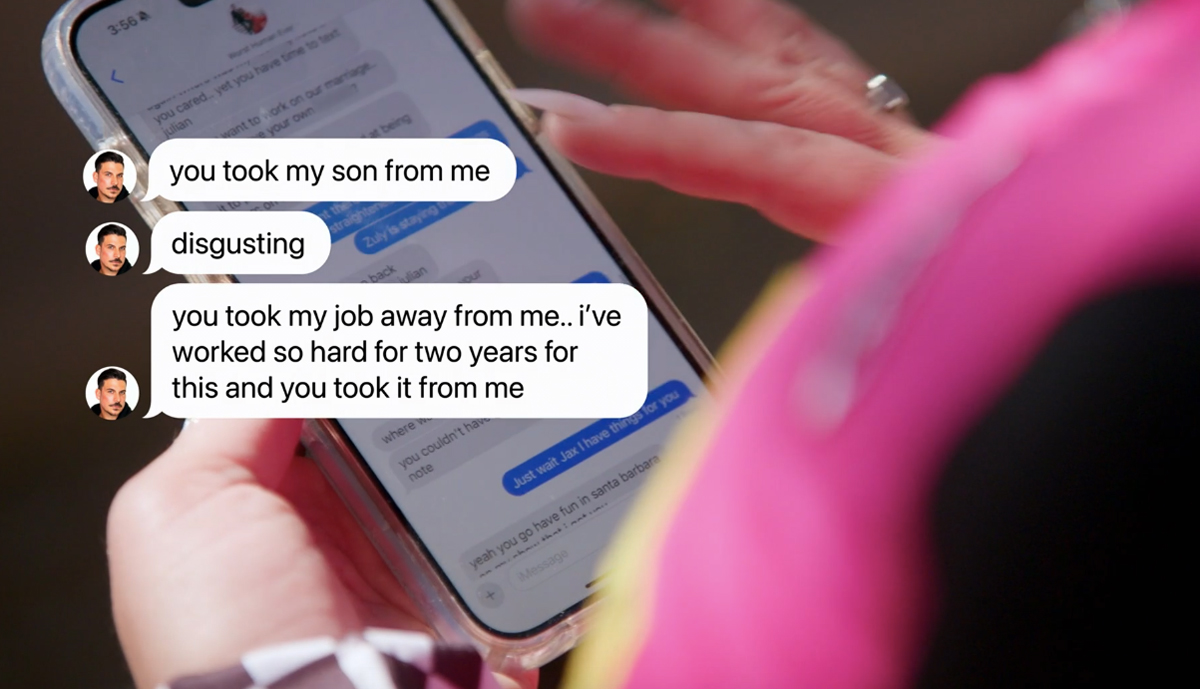 Brittany Cartwright Reveals Jax Taylor's 'Rage Texts' From Rehab