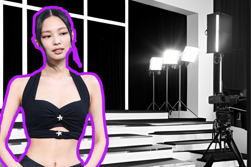 Jennie of Blackpink Met Gala red carpet 2025