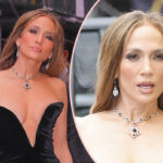 Jennifer Lopez's Amazing Dress Slips In Embarrassing Wardrobe Malfunction In NYC!