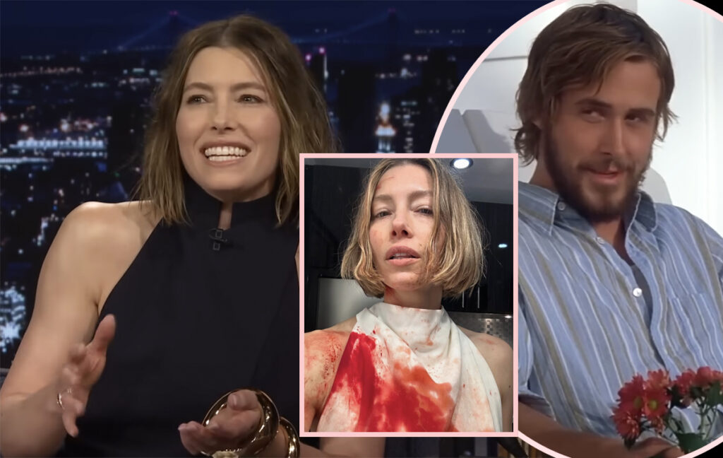 Jessica Biel The Notebook Audition Covered Blood Ryan Gosling