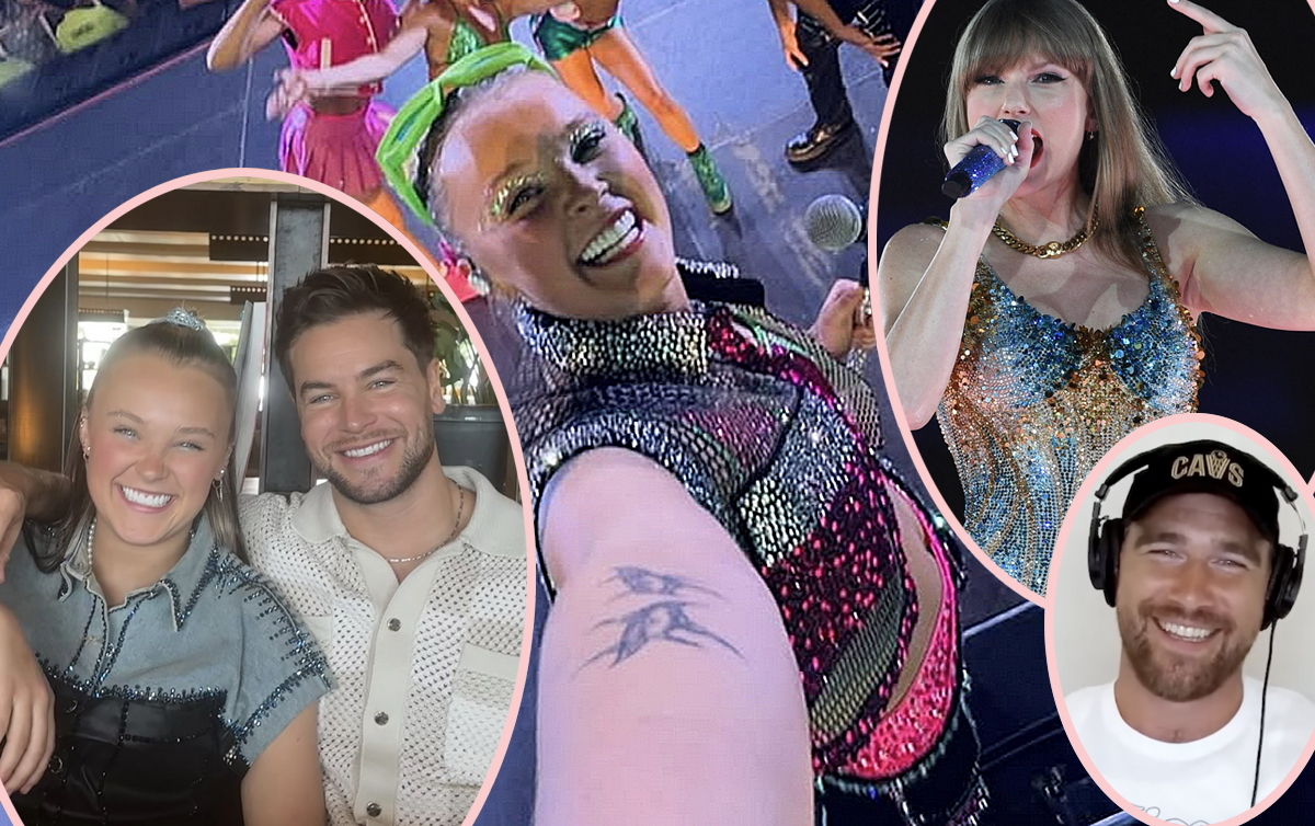 JoJo Siwa Pulls A Taylor Swift/Travis Kelce Move - Surely THIS Confirms She  & Chris Hughes Are Dating! - Perez Hilton
