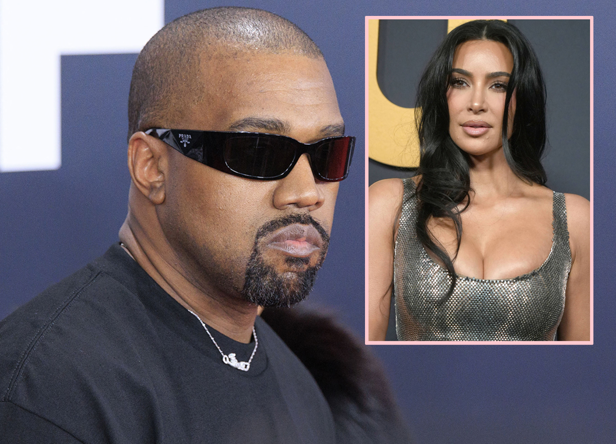 Kanye West's Cease & Desist Letter To Kim Kardashian Is A 'Hoax', Says His  Rep! - Perez Hilton