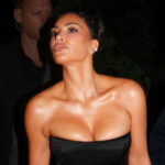 OMG Kim Kardashian Got Nipple Piercings! Or Did She?? Look!
