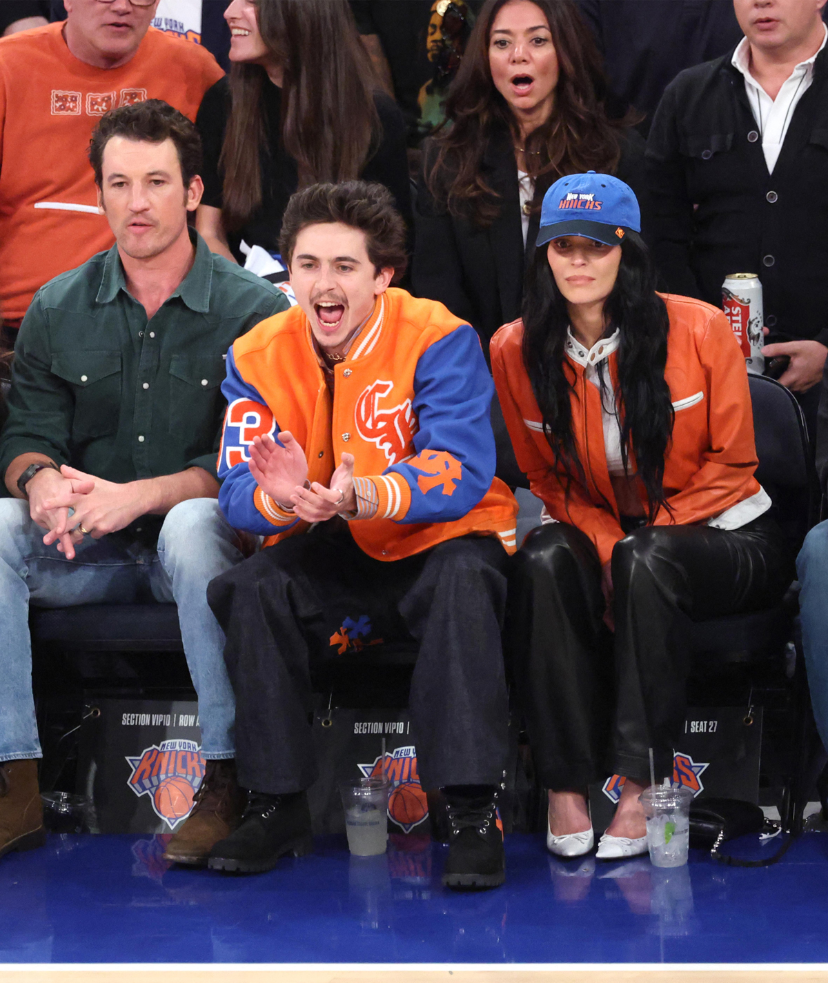 Kylie Jenner Hidden From Knicks Jumbotron While On Date With Timothée Chalamet -- But Was It The NBA's Choice Or Hers??