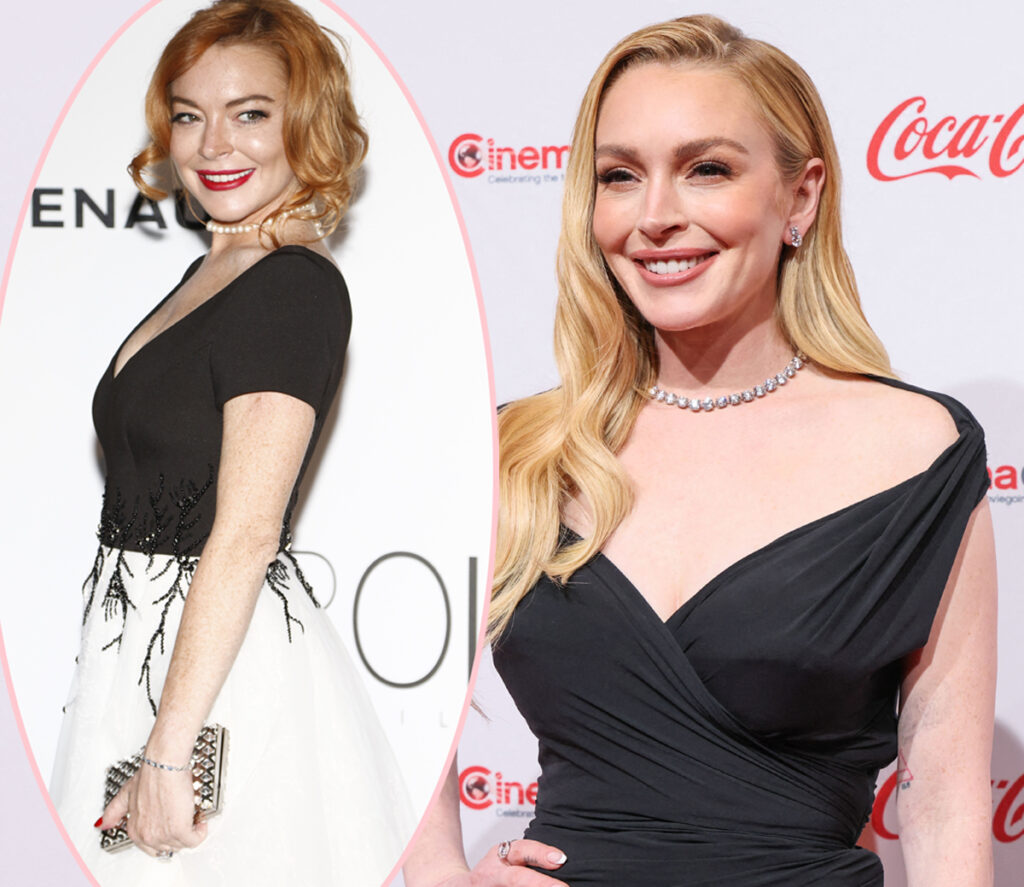 Lindsay Lohan Claims THIS Is Really What Gave Her A Youthful New Look!