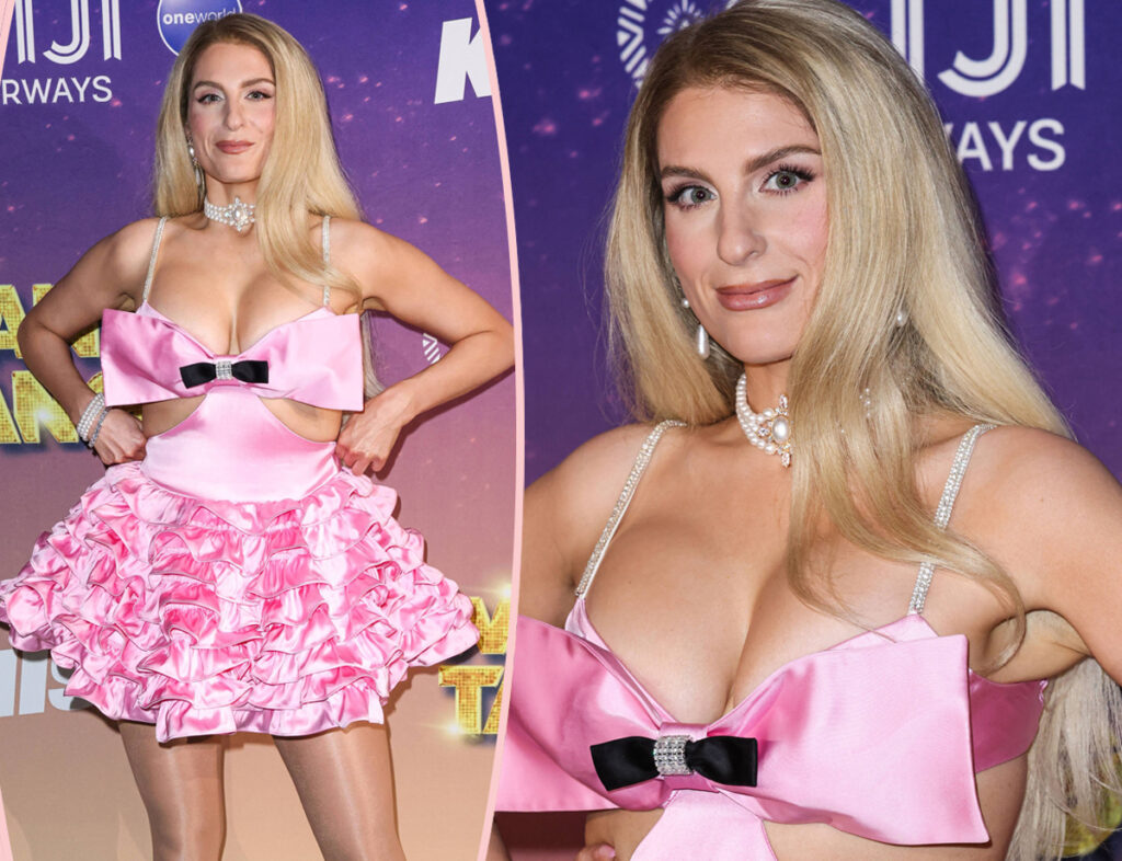 Meghan Trainor Shows Breast Implants Wango Tango Outfit