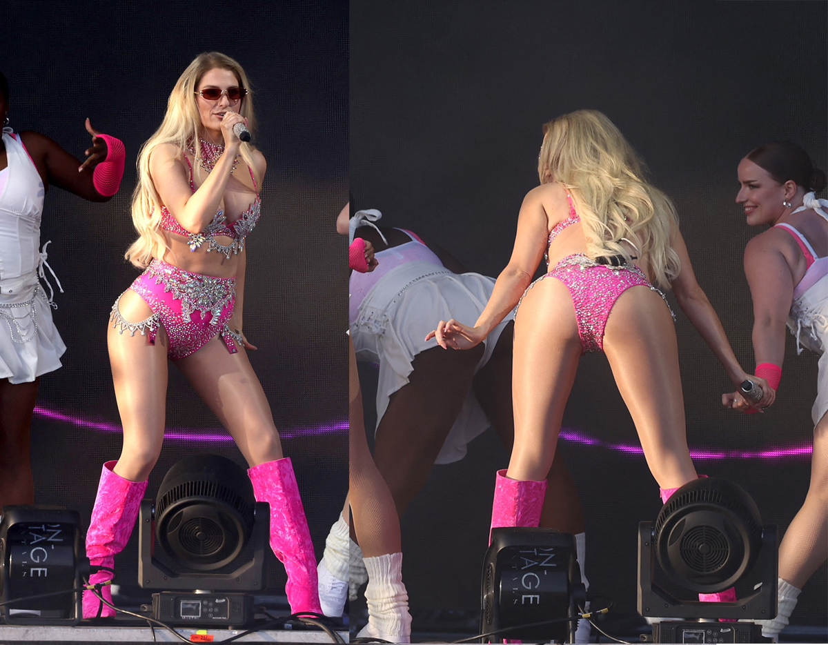 Meghan Trainor Wango Tango Concert outfit