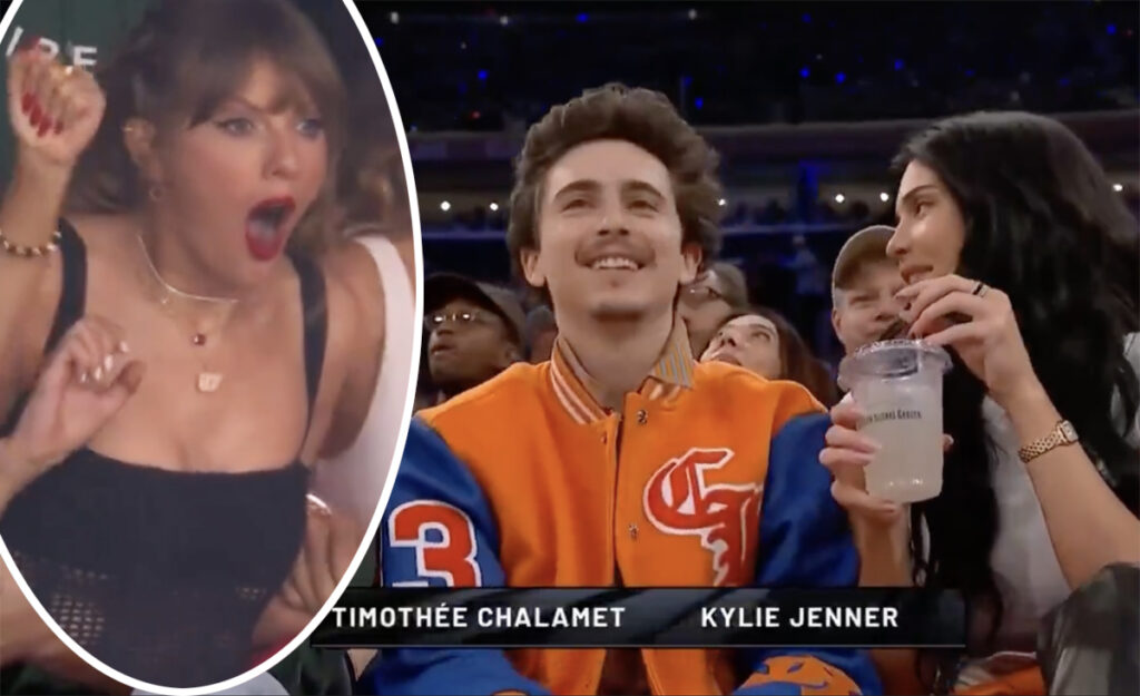 Taylor Swift Fans React Timothee Chalamet NBA Finals