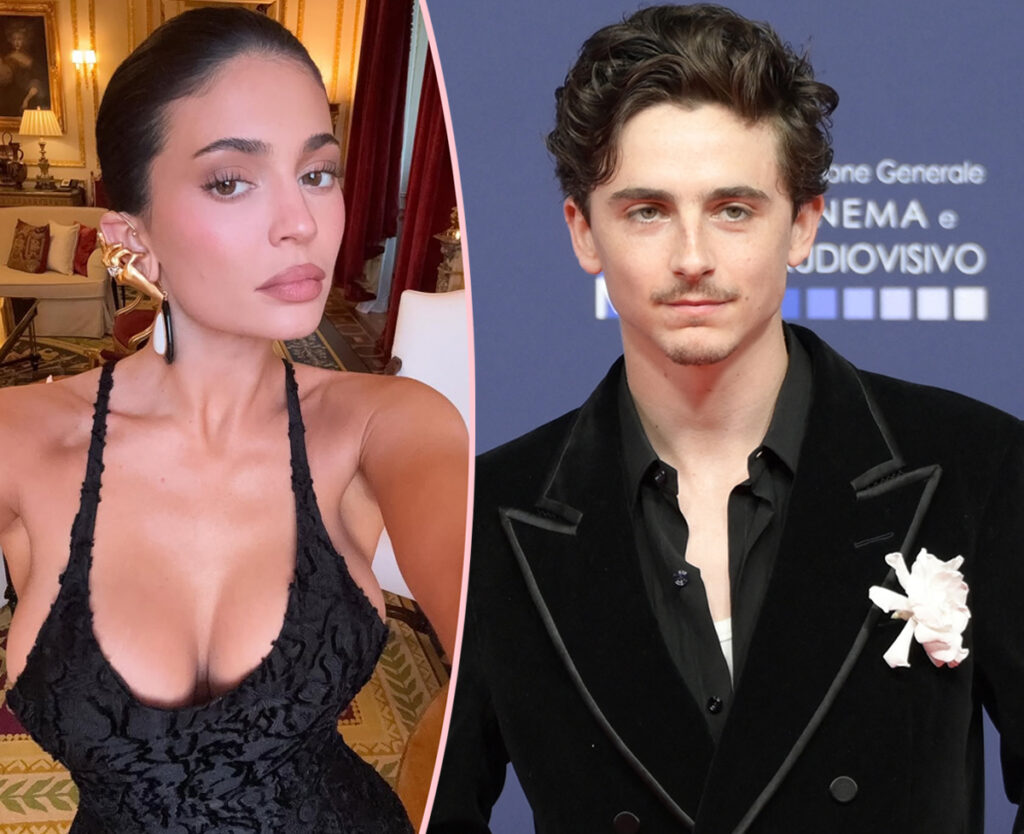 Timothée Chalamet Pulls Away From Kylie Jenner Kiss On TV