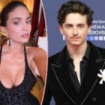 Timothée Chalamet Pulls Away From Kylie Jenner Kiss On TV: 'So Embarrassing For Her'