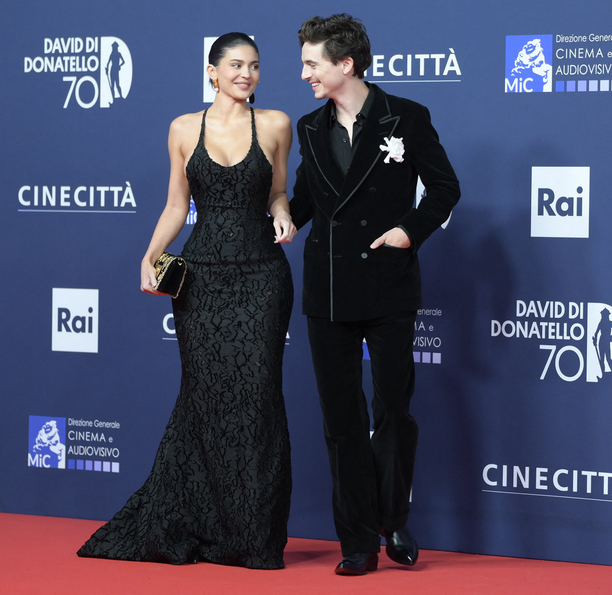 Timothee Chalamet and Kylie Jenner red carpet debut