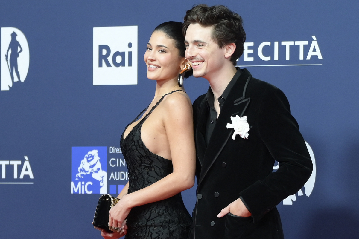 Timothee Chalamet and Kylie Jenner red carpet debut