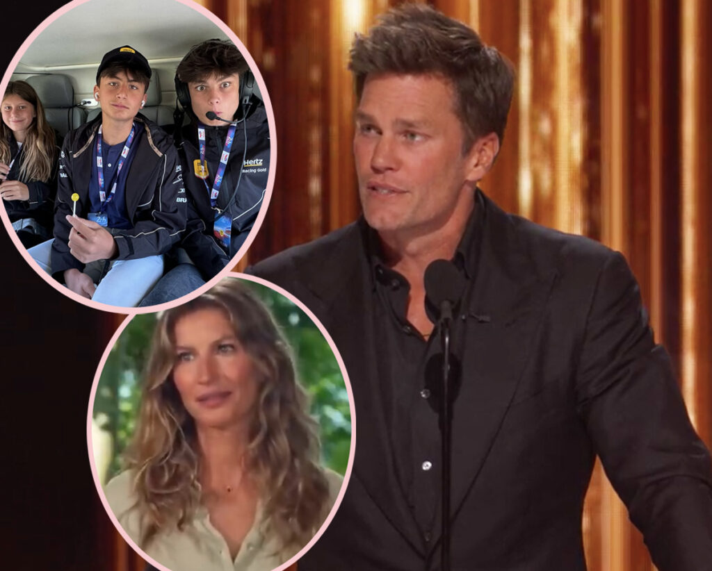 Tom Brady Says Kids Were Really Upset About Gisele Bündchen Jokes During Netflix Roast -- Calls It A Parenting ‘F**k Up’!