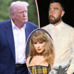 Travis Kelce 'Livid' At Trump For Shady Taylor Swift Comment -- But Can't Say Anything! 