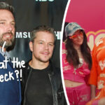 How Ben Affleck & Matt Damon Reacted To Bill Belichick’s Girlfriend Jordon Hudson Forcing Her Way Into Dunkin Ad!