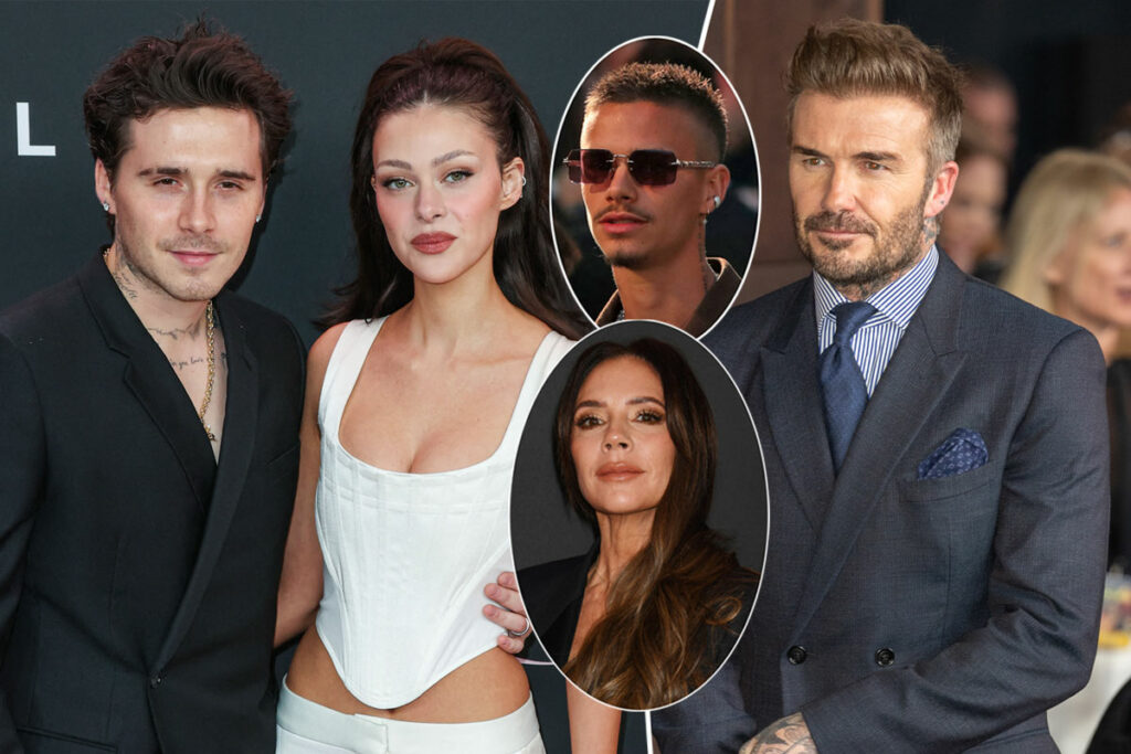 Brooklyn Beckham & Nicola Peltz Tried To Visit David Privately Before His Birthday Party -- But Got DENIED Amid Family Drama!