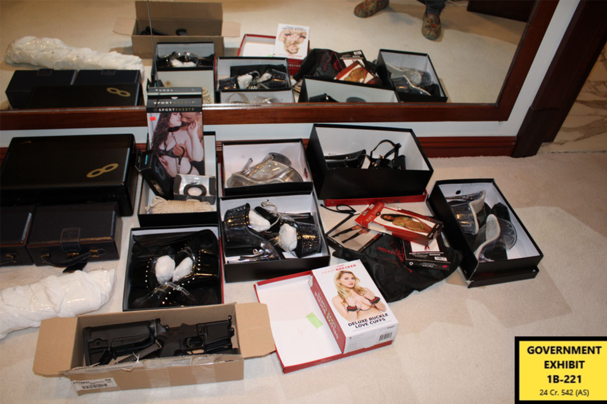 Diddy home raid photos