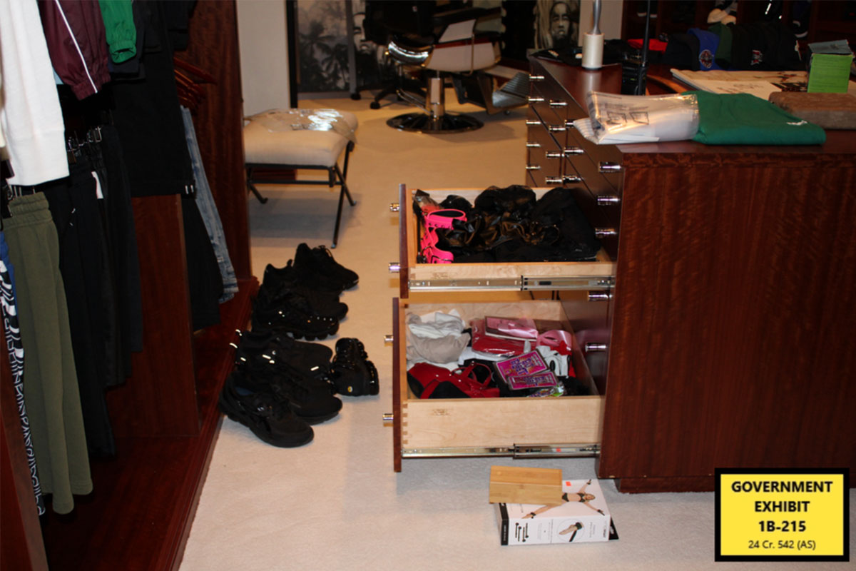 Diddy home raid photos