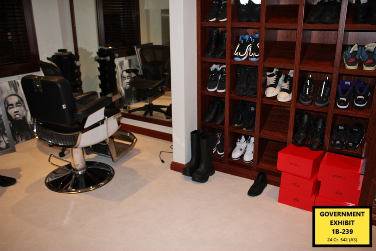 Diddy home raid photos