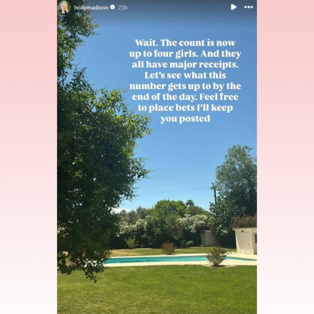 Oh S**t! Holly Madison Claims She Just Found Out Ex Zak Bagans Cheated