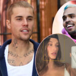 Justin Bieber ROASTED For Supportive Message To Chris Brown -- With His Own Treatment Of Hailey Under The Microscope!