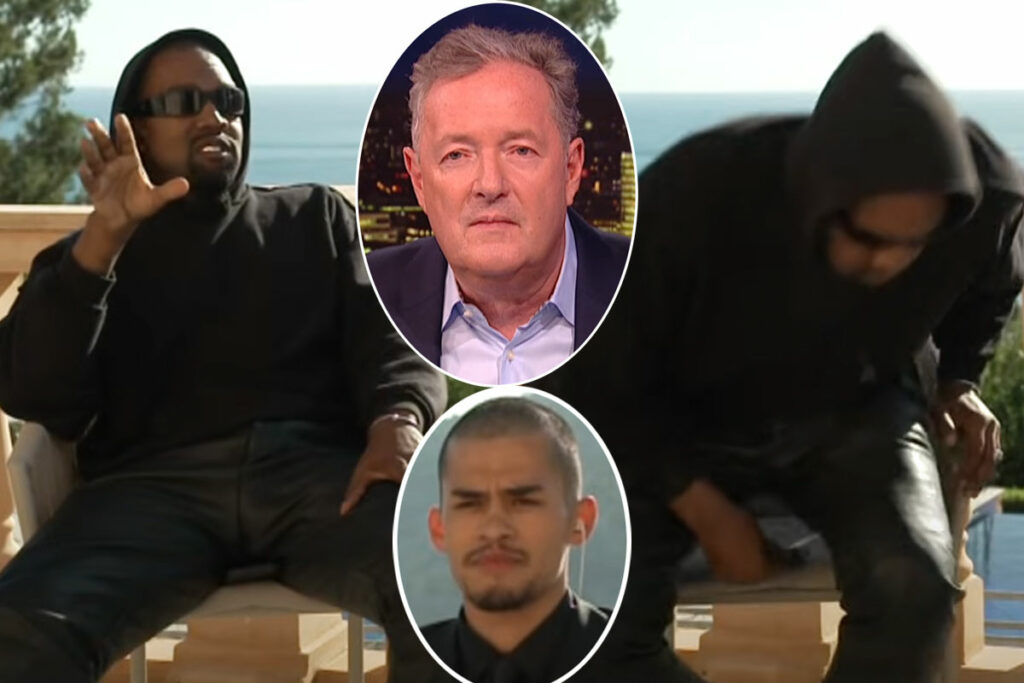 ‘Sniveling Little Coward’ Kanye West Storms Out Of Piers Morgan Interview After Clash Over Twitter Followers!