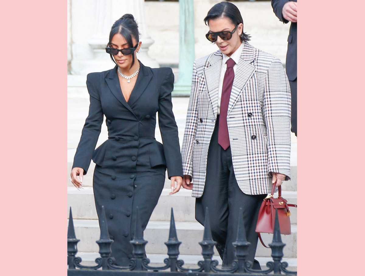 Kim Kardashian Sending A Secret Message With Bold Outfit At Paris Trial -- As She Forgives The Robbers