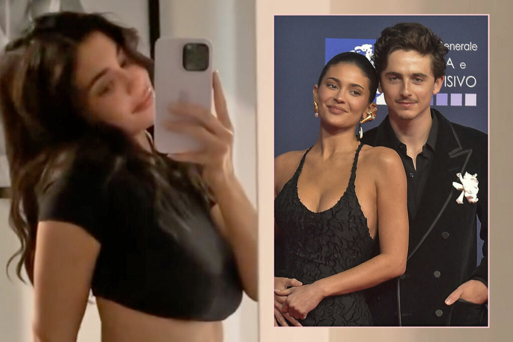 Kylie Jenner Helped Timothée Chalamet Get Ready for Their Red Carpet Debut -- AWW, LOOK!