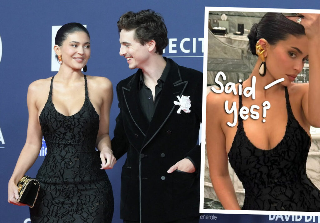 Did Kylie Jenner Hint At Timothee Chalamet Engagement During Red Carpet Debut??