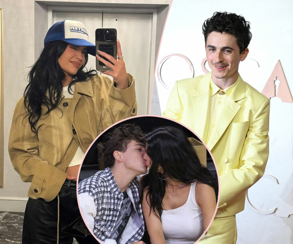So 'High School'! Kylie Jenner & Timothée Chalamet Spotted Cuddling On Park Bench!