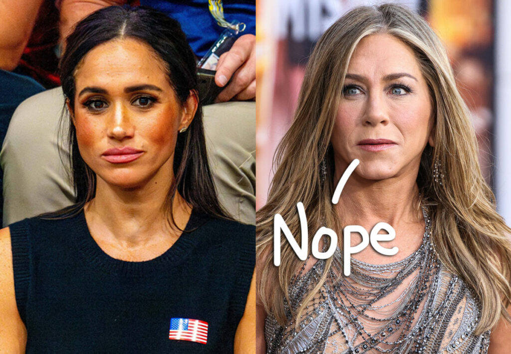 Meghan Markle 'Love-Bombing' New Neighbor Jennifer Aniston -- Who Doesn't Want To Be Friends??