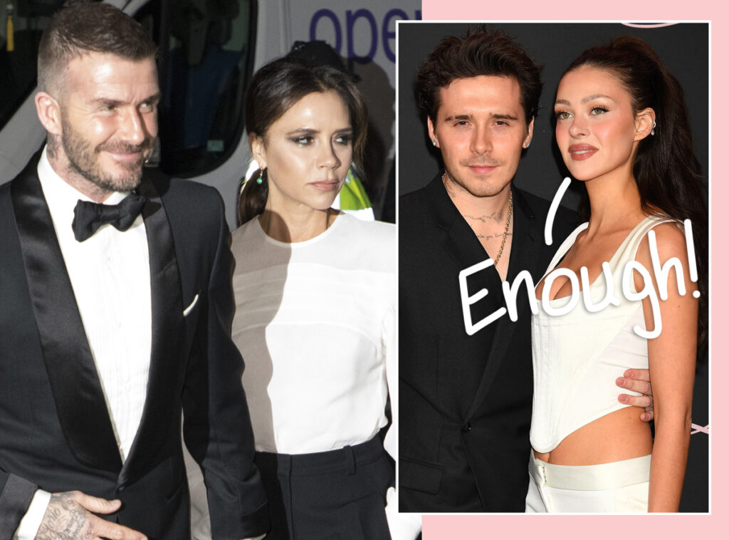 David Beckham 'Verbally Berates' Brooklyn As Nicola Peltz Is Dead-Set On Addressing Family Fracture -- To No Avail!