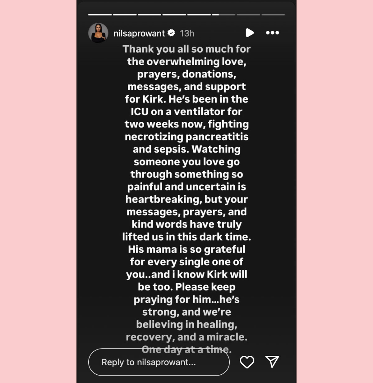 Floribama Shore Star Kirk Medas Fighting For His Life In ICU Against