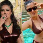 Salma Hayek Sizzles On Her Debut Sports Illustrated Swimsuit Cover At 58!
