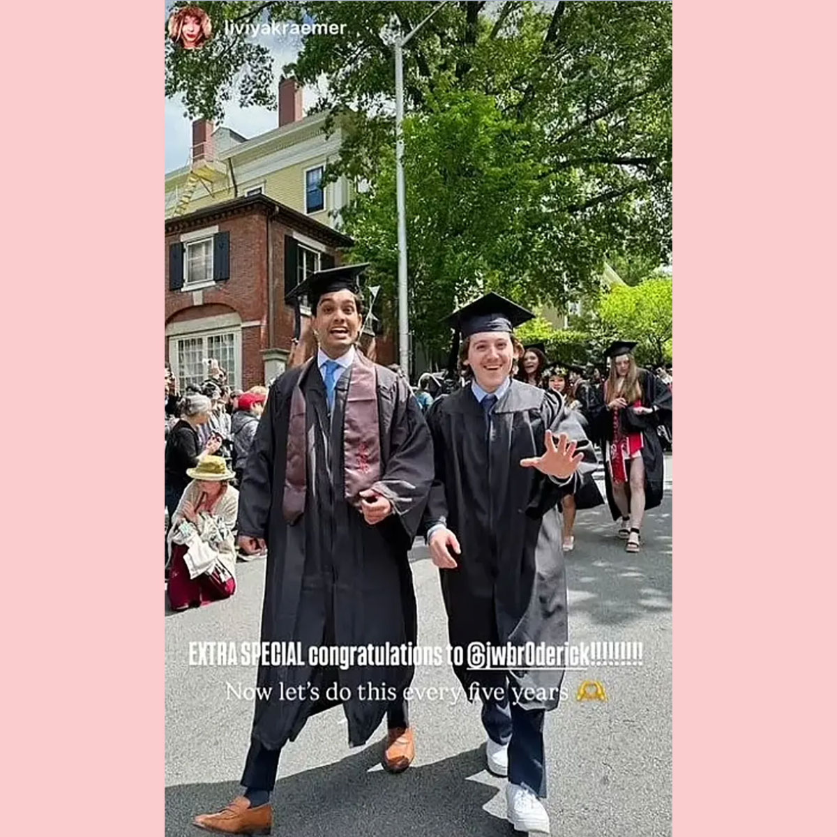 Sarah Jessica Parker's son James graduates from college