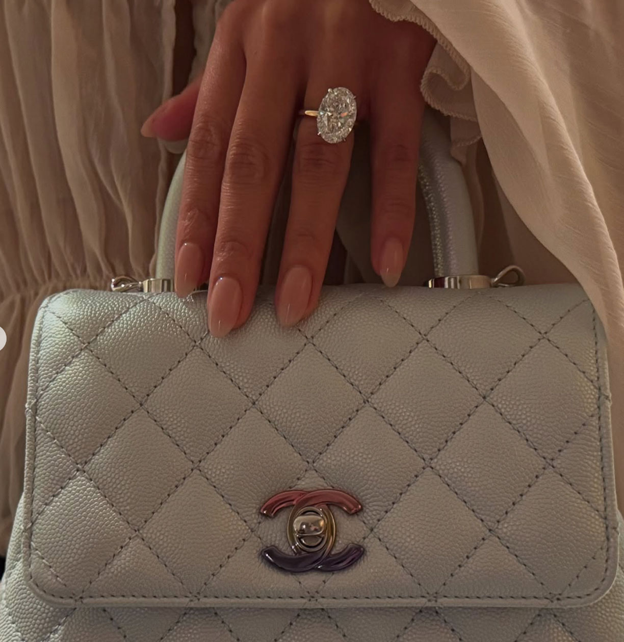 Simu Liu engagement ring
