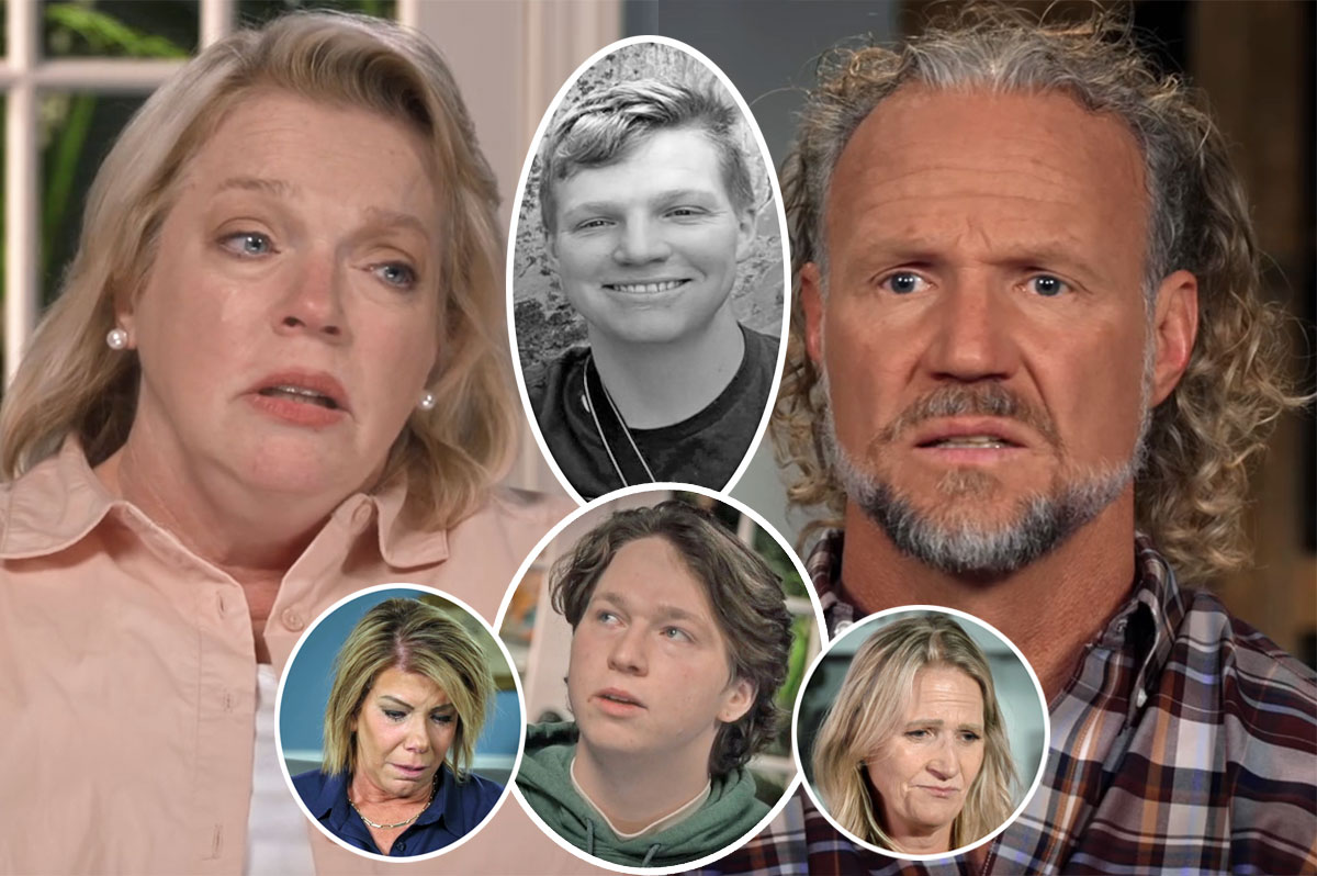 Sister Wives Cameras Caught The Moment Kody Brown Broke News Of Son  Garrison's Death By Suicide - See How TLC Handled It - Perez Hilton