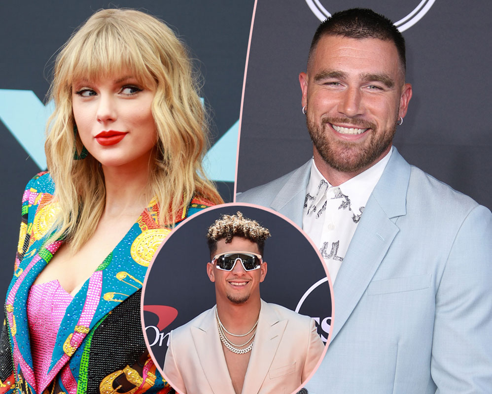 Travis Kelce Makes Cute Taylor Swift Joke At Patrick Mahomes Charity Event! Watch!